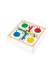 Jogo 2x1 - Damas e Ludo - Junges
