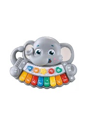 Teclado Musical: Elefante Colorido