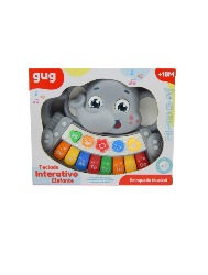 Teclado Musical: Elefante Colorido