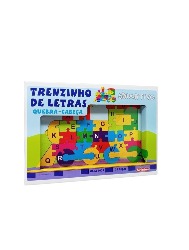 Quebra-Cabeça: Trenzinho de Letras