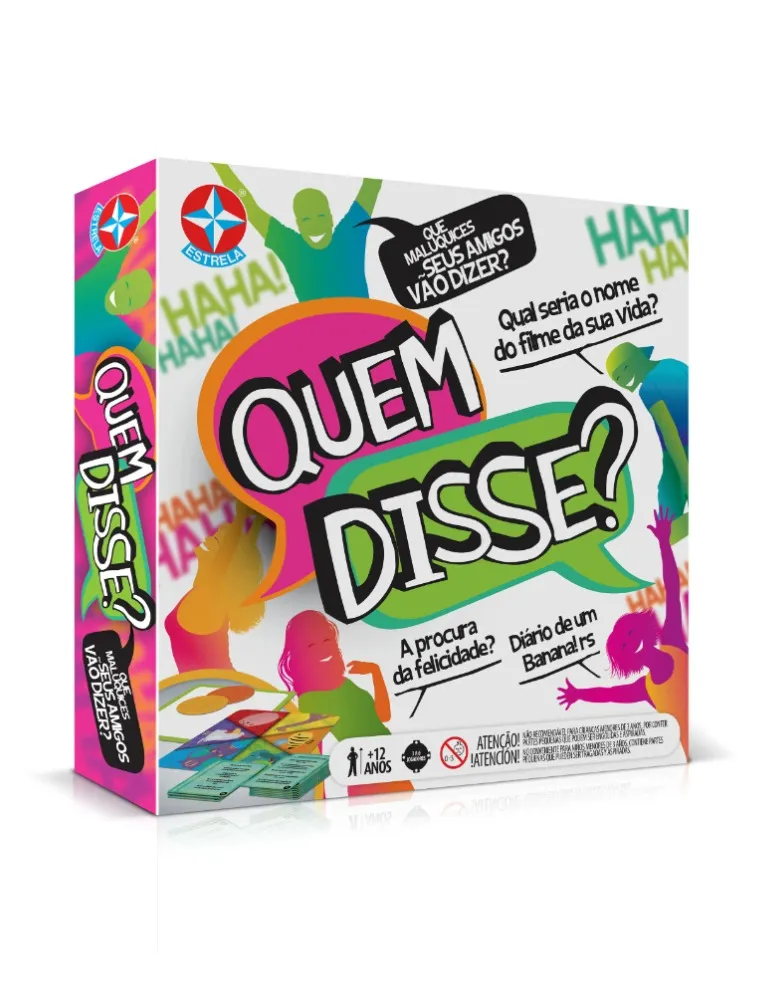 Jogo: Quem Disse?  - Estrela