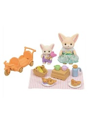 Conjunto Piquenique Ensolarado - Irmã e Bebê Rapousas do Deserto