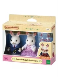 Avós Coelhos Chocolat - Sylvanian Families