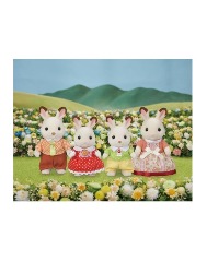 Nova Família Coelho Chocolate - Sylvanian Families