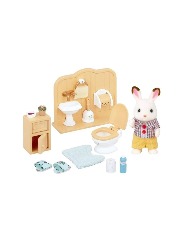 Irmão Coelho Chocolate Toalete - Sylvanian Families