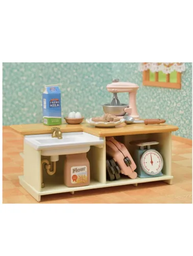 Cozinha com Ilha - Sylvanian Families