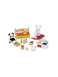Caixa de Brinquedos - Bebê Coelho Neve - Sylvanian Families
