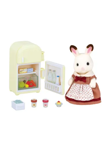 Mãe Coelho - Chocolate e Geladeira - Sylvanian Families
