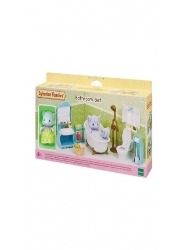 Conjunto Toalete e Banho com Irmã Elefante - Sylvanian Families