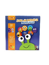 Jogo da Memória: Monstros - 30pçs