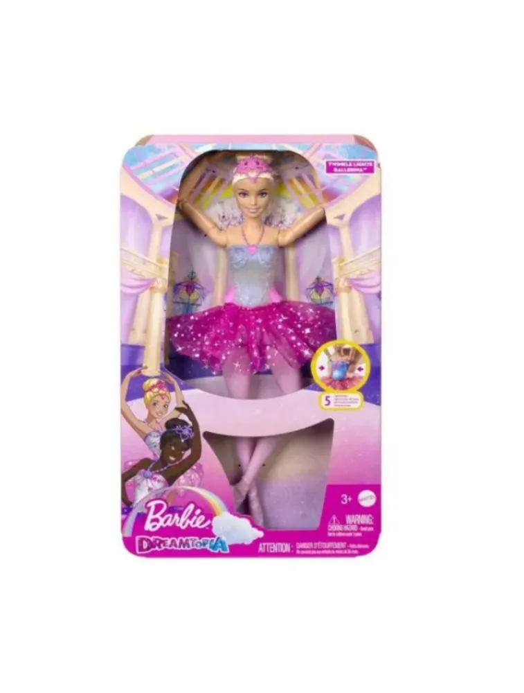 Barbie Fantasy: Bailarina c/ Luzes Brilhantes
