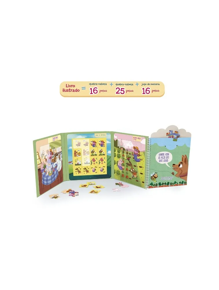 Livro Brinquedo - De onde vem nossa comida?