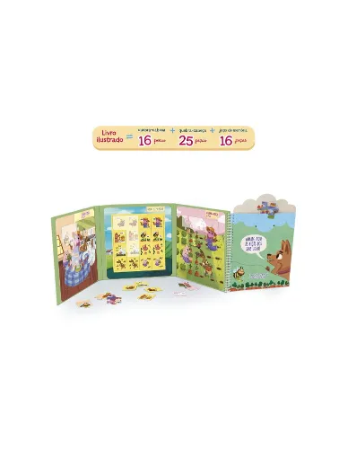 Livro Brinquedo - De onde vem nossa comida?