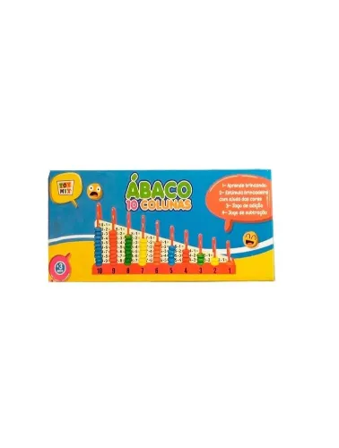 Ábaco 10 colunas - MDF
