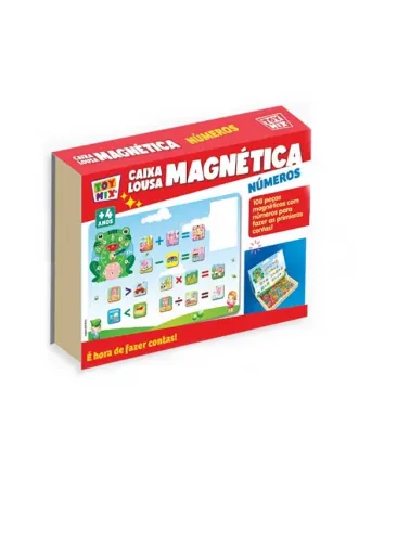 Quebra-Cabeça Magnético e Lousa - Caixa MDF