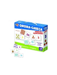 Quebra-Cabeça: Números e Quantidades
