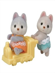 Gêmeos Huskys - Sylvanian Families