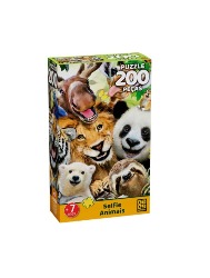 Quebra-Cabeça: 200pçs - Selfie Animais