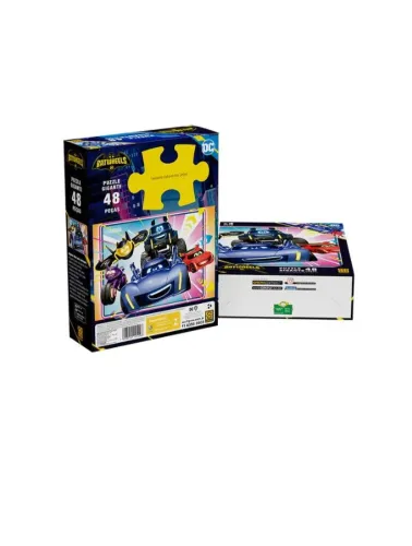 Quebra-Cabeça: 48pçs - Gigante Batwheels