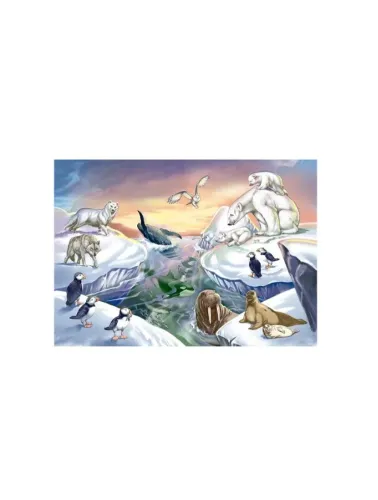 Quebra-Cabeça: 48pçs - Gigante Mundo Polar