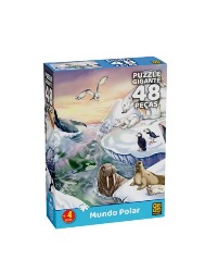 Quebra-Cabeça: 48pçs - Gigante Mundo Polar