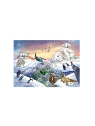 Quebra-Cabeça: 48pçs - Gigante Mundo Polar