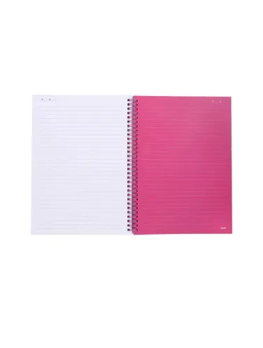 Caderno Capa Dura Pautado - Colorido - BRW