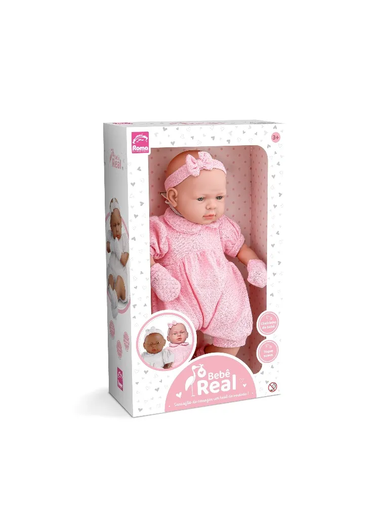 Boneca Bebê Real