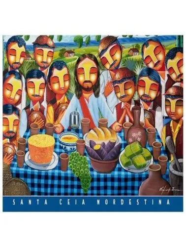 Quebra Cabeça: 500 peças - Santa Ceia Nordestina