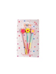 Jogo de Lápis - Flowers - FOFY