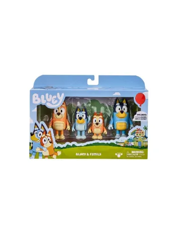 Bonecos (4) Bluey Story: Bluey Friends