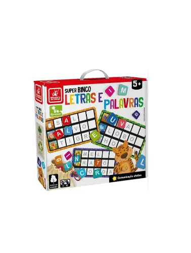 Jogo: Super Bingo - Letras e Palavras