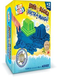 Massinha: Areia Mágica Volta ao Mundo - 400G - Acrilex