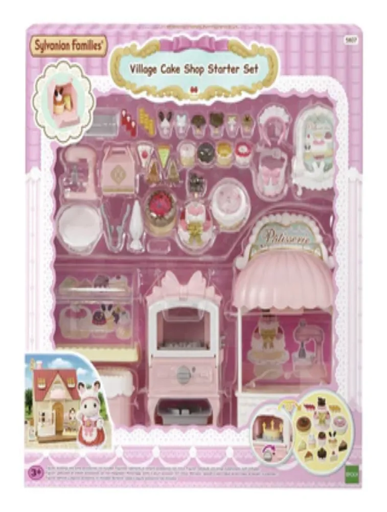 Kit Inicial Confeitaria da Vila - Sylvanian Families