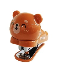 Mini Grampeador - Urso Marrom