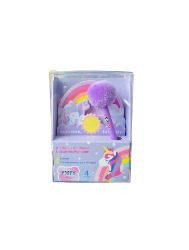 Kit Bloco de Anotação Unicórnio com Pompom