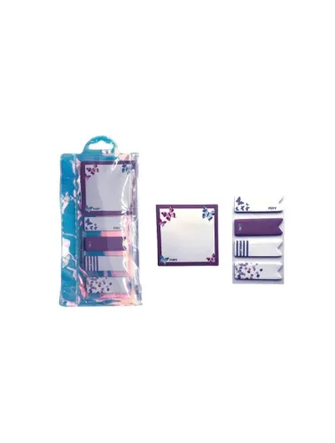 Kit de Bloco Adesivo Butterfly