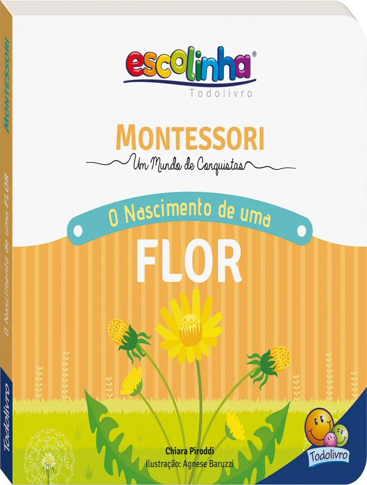 Montessori: Meu Primeiro Livro - Flor