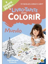 Livro-Tapete para Colorir: Mundo