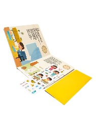 Explorando o Mundo com Adesivos: Minha Rotina Diária