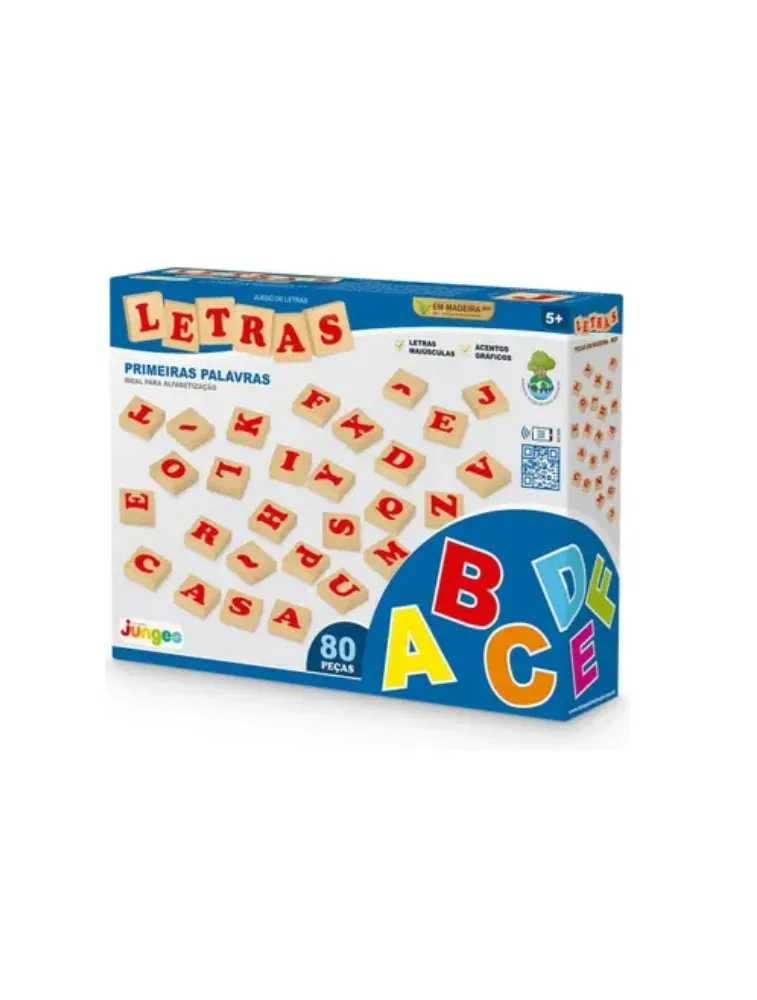 Letras - 80 pçs