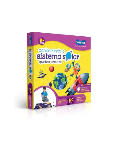 Quebra-Cabeça: 120 pçs - Conhecendo o Sistema Solar