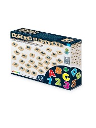 Letras e Números - 80pçs