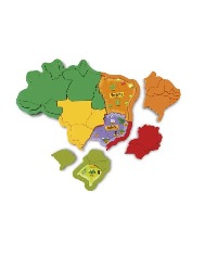 Mapa do Brasil 3D