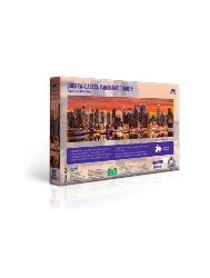 Quebra-Cabeça: 1500pçs - Panorâmico Skyline de Manhatan
