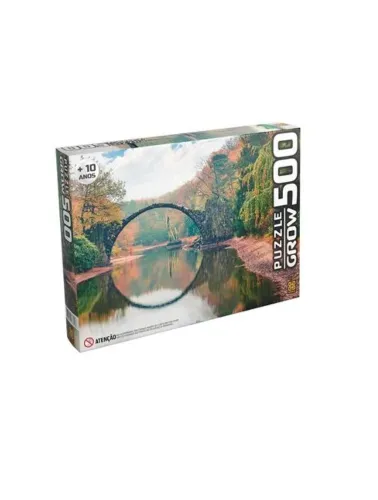 Quebra-Cabeça: Ponte Espelhada 500pçs - Grow