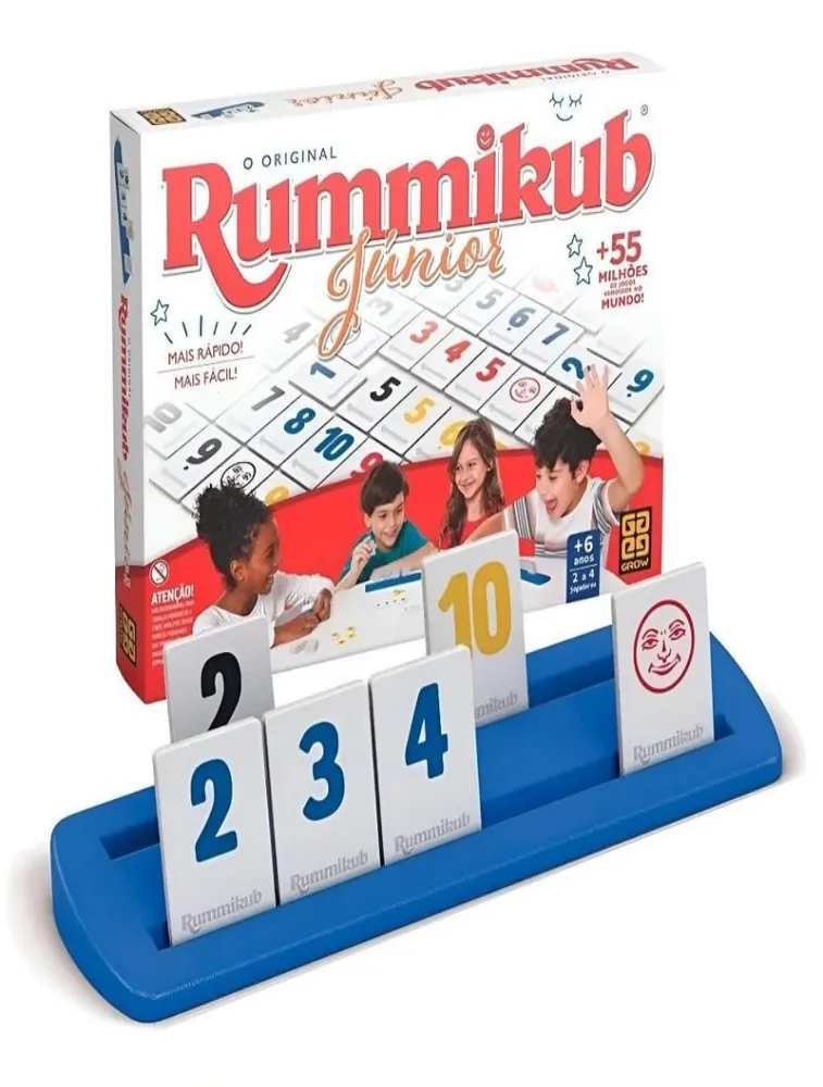 Jogo Rummikub Júnior - Grow