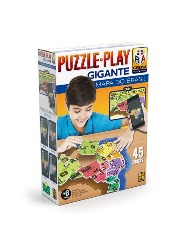 Puzzle Play Gigante - Mapa do Brasil