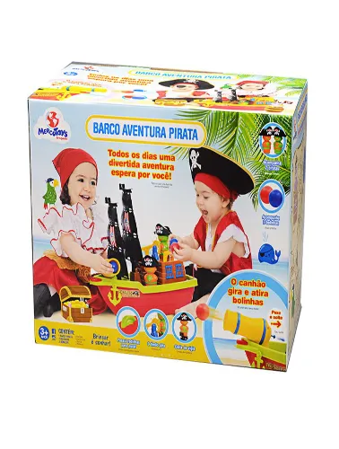 Barco de Aventura do Pirata