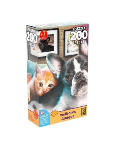 Quebra-Cabeça: 200pçs - Melhores Amigos